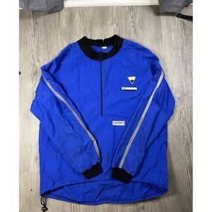 Cadence Rhode Gear USA Cycling Blue Windbreaker Lightweight Shell Jacket Sz‎ XL